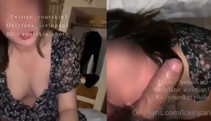 [泰国]  情欲OL淫荡帮老公口交，拍下来放上网贩售