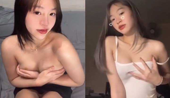 [泰国] 清纯妹子淫荡私拍～半夜和男友缠绵的时光全都录下