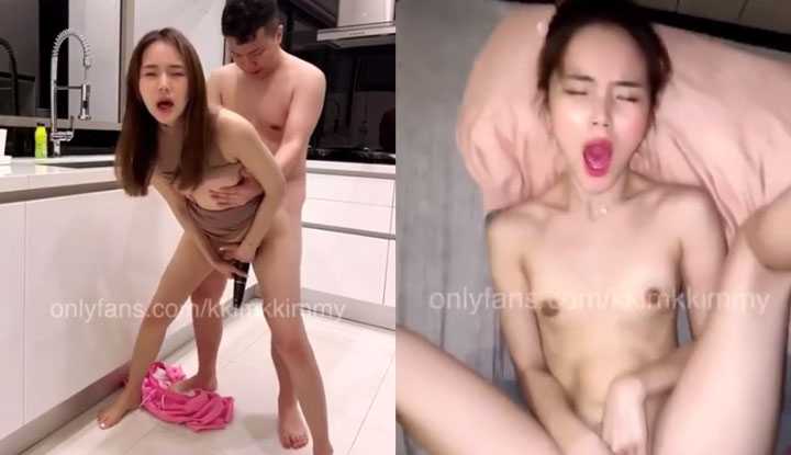 [泰国] kkimkkimmy 干净粉穴且多汁被操到表情好到位