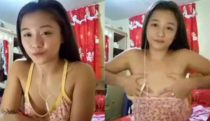 [菲律宾] 性感直播主等待干爹抖内，钱到位了就开始脱衣服了