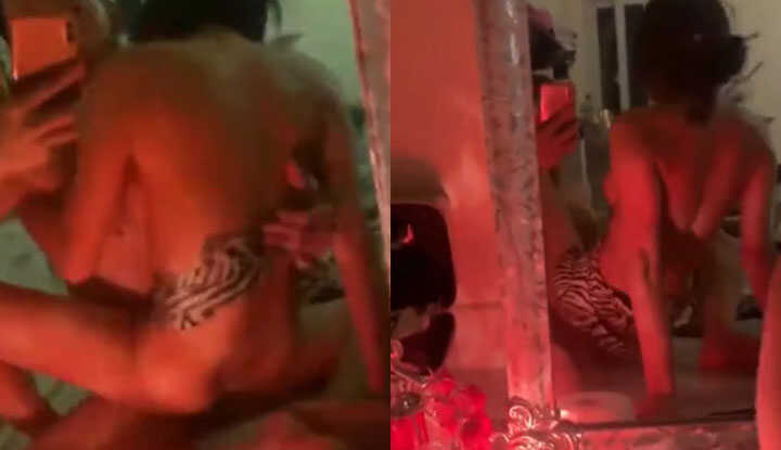 [越南]  淫荡情侣档喜欢灯光昏暗，在有气氛的环境中做爱