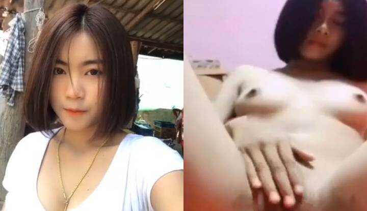 [泰国]  漂亮姐姐双腿间藏有白虎，才摸几下小穴狂流水