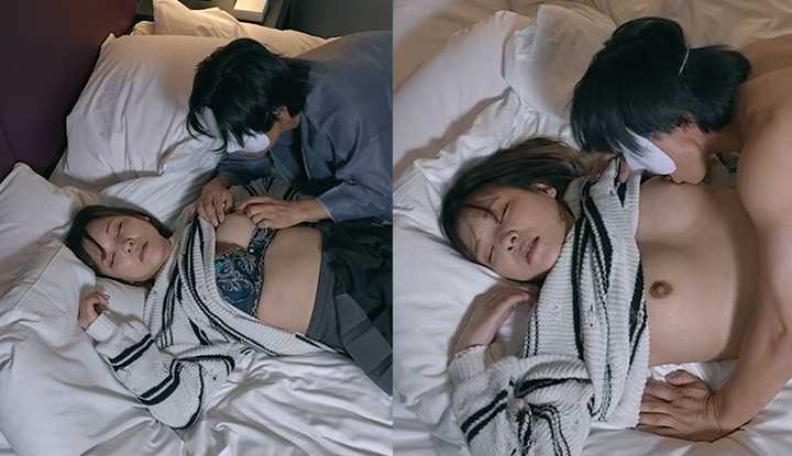 [FC2] 已婚的巨乳熟女的秘密偷情，趁她睡着时无套中出了她 (FC2-PPV-4079932)