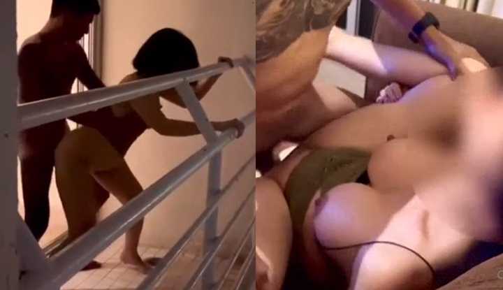 [泰国] O站大神 magarity 高空性爱，在高级饭店里的阳台欣赏美景