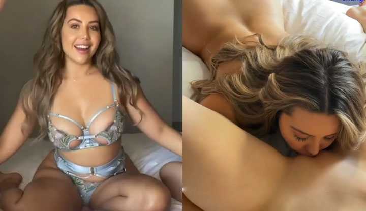 [欧美]  O站大神 巨乳姐妹花 Audrey & Sadie再找来好姐妹一起玩穴，互舔大奶紧穴太淫荡