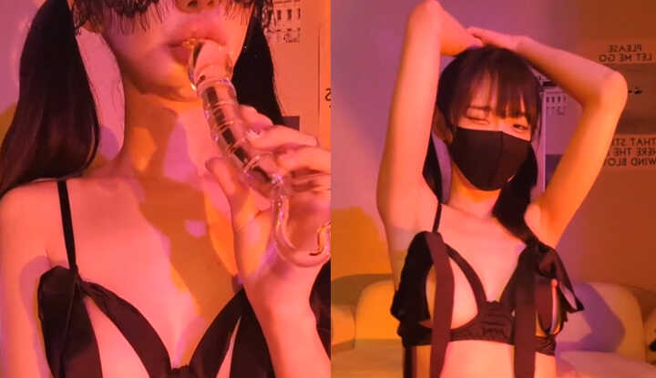 [韩国] iamriri直播合辑，这样帮你舔舔肉棒