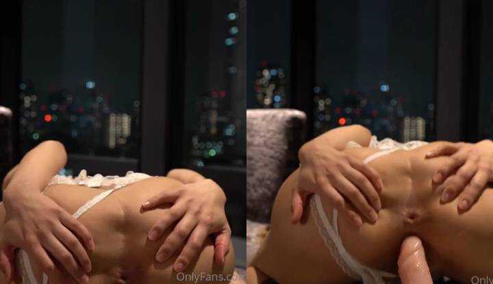 [欧美]  O站大神 Rae lil black～寂寞难耐的夜晚，可以来帮我堵上这些小穴吗