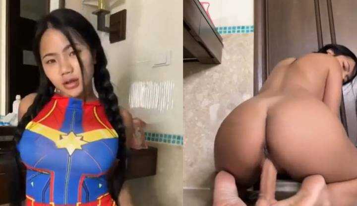 [泰国]  巨乳罗莉的首场处女自插秀