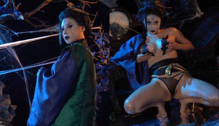 饿女花魁来袭，小心你的精液被榨干