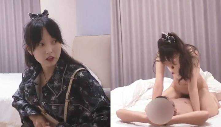 新人探花大飞哥约炮，少女上床很配合