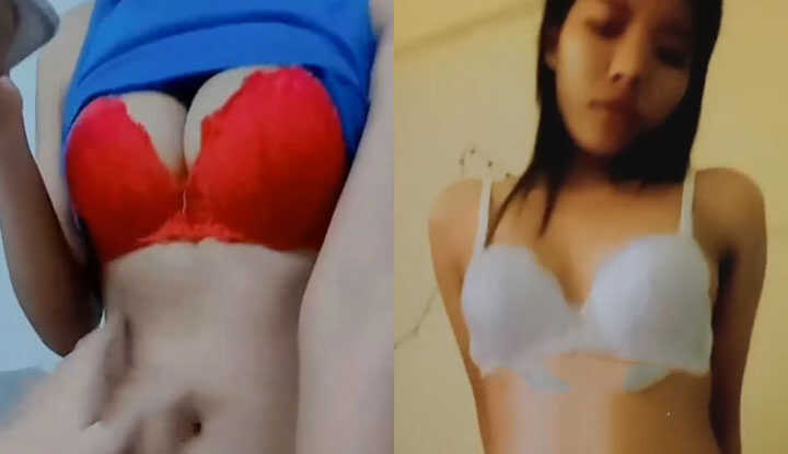 [泰国]  约炮性感美女好淫荡，这红色内衣让人看了很有性欲