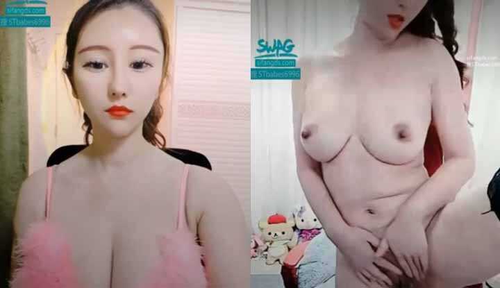 [台湾]  SWAG主播星瞳～双脚开开摸穴诱惑你