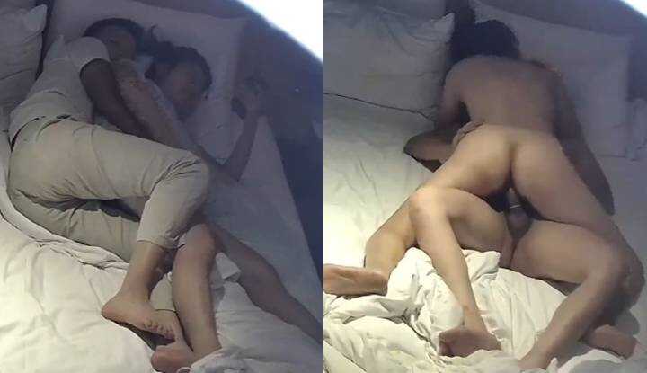 你的居家智慧摄影机安全吗～大屌巨乳小情侣的激战全被录下