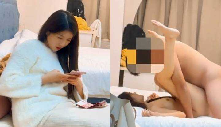 小哥哥第一次探花做爱，教他戴套还有各种基础姿势