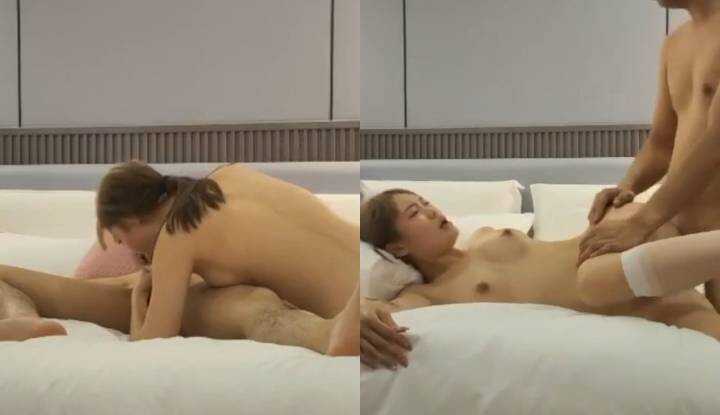 特别的探花体验，骚女爽到自己一直动