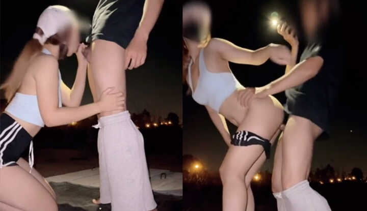 [泰国]  O站情侣dirtybangg69，今晚没事就来一次刺激的野外性爱