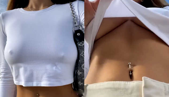 [欧美]  当Sky Bri走向你时，你所看到的绝美风景