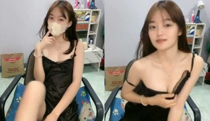 [泰国]  不穿睡衣的美女小姐，睡前还要露出来给你看
