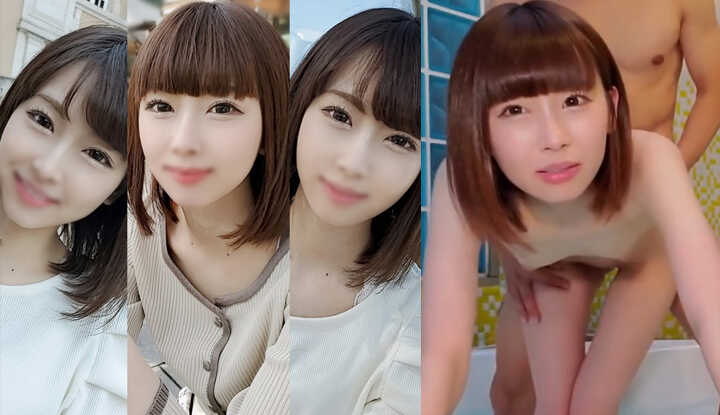 [FC2]  超可爱短发美少女被无情中出，从床上操到厕所每一次都要中出 1 (FC2-PPV-4591274_1)