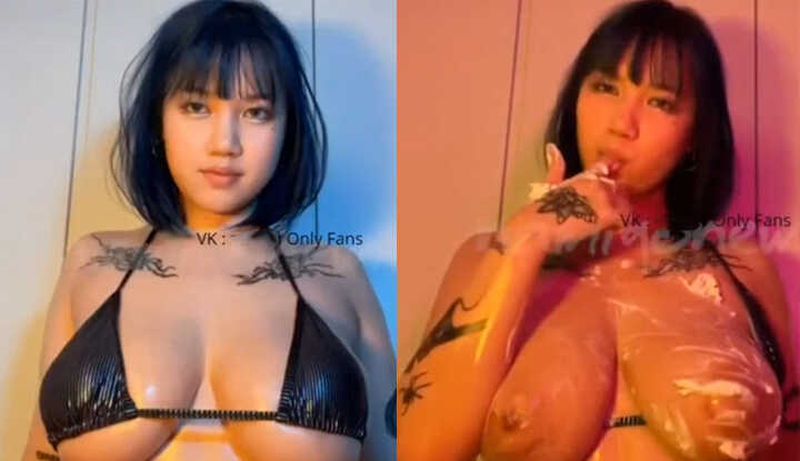 [泰国]  O站大神Namigonewild，想要吃我身上的潮吹奶油吗？