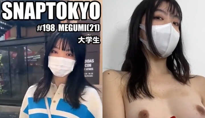 [日本]  myfans大神 SNAPTOKYO 素人搭讪街坊系列合集～198【MEGUMI 21歳】