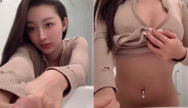 [泰国]  o站大神 bunny zudeah在镜头前展示好身材，纤细腰只堪比模特儿