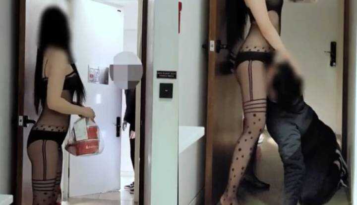 外送哥哥辛苦了，请来我家休息一下吧！