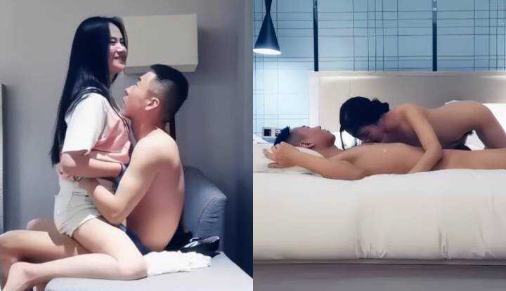 小可爱刚大学毕业就出来接客，害羞到只求她先学会口交