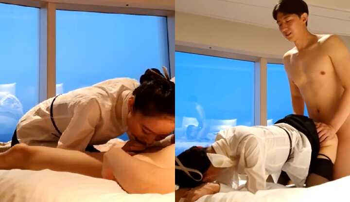 [韩国] 金小哥勾引饭店房务小姐偷偷来一炮