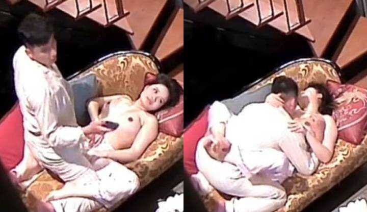 爸爸果然还精力十足，每天都还想与母亲做爱