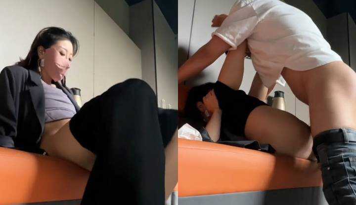 为了舒服，漂亮御姐任人宰割
