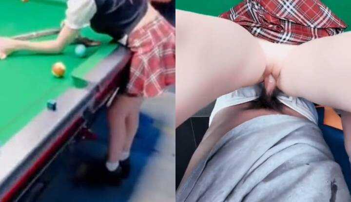 把台球妹妹抓来操干