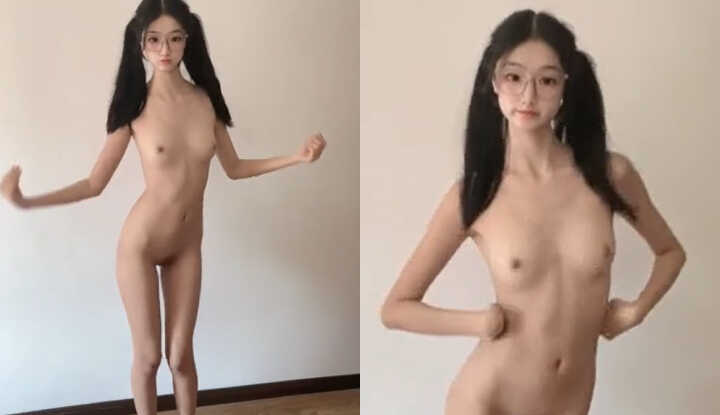 眼镜萝莉妹子脱衣性感热舞