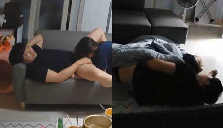 你的居家智慧摄影机安全吗～女友总迷恋并吸吮着我的肉棒