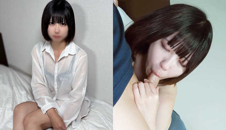 [FC2]  短发的薄纱女孩，热情的专属服务～ (FC2-PPV-4737106)