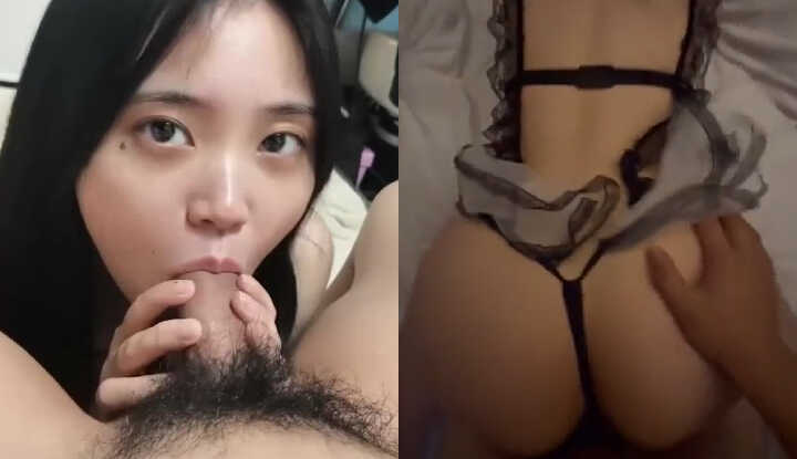 济南学生妹 赵蕾 被男友调教曝光 露脸口交乳交眼神迷离 情趣装后入爆操高潮迭起！ 1