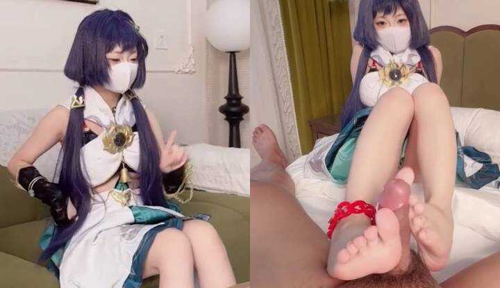 极品萝莉福利姬 小欣奈 COS云璃遭维修工威胁 白虎嫩穴被爆操 连续内射高潮连连！