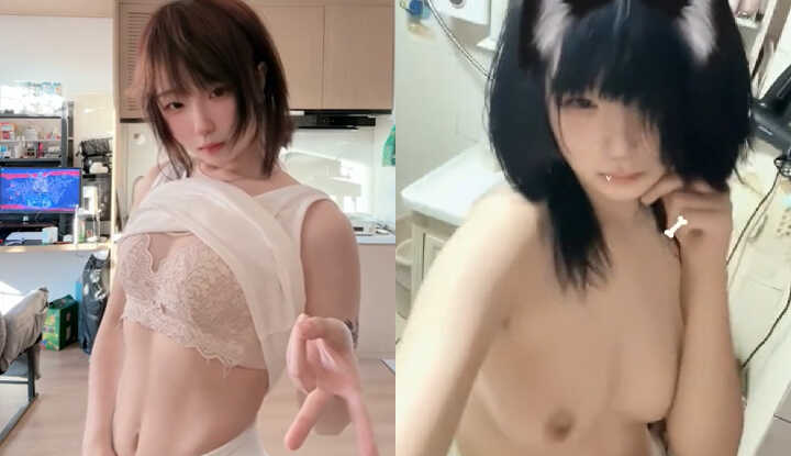 裸舞私拍视频流出 粉嫩美乳Q弹晃动 白丝长腿性感撩人 令人沉迷其中无法自拔！