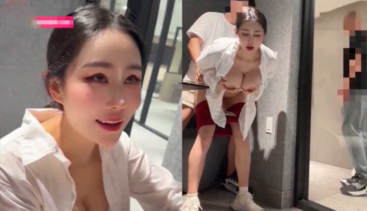 巨乳网黄 汐梦瑶 商场透明玻璃屋隔窗做爱 被路人夫妻驻足围观 当众后入刺激翻倍 淡定摇奶顶臀疯狂交欢！