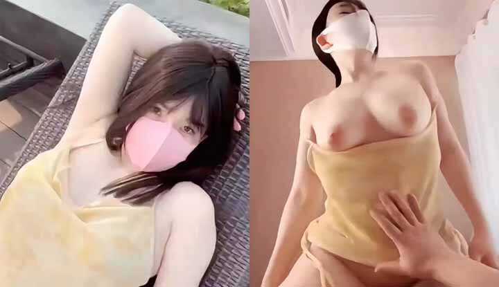 极品巨乳反差婊 萌之乖乖 户外泳池全裸露出 主动骑乘白虎蜜穴紧裹肉棒 抬腿猛操精液满溢！