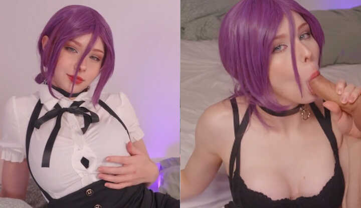 [欧美]  极品女神 Kovicki 蕾赛COS大尺度性爱 黑丝深喉口爆 猛怼嫩穴内射白浆溢出！