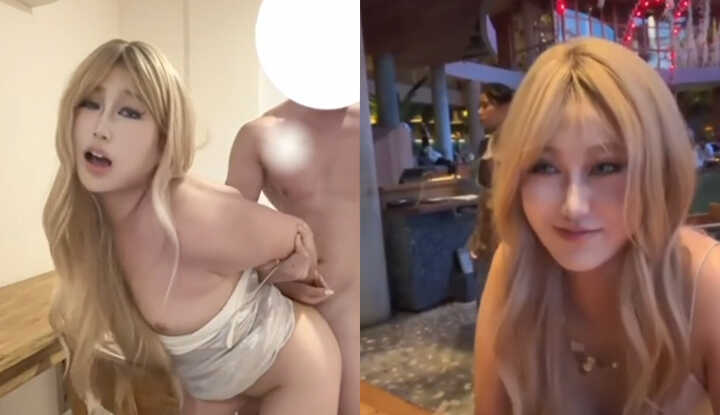 网红小小咪异国被猛男搭讪开苞