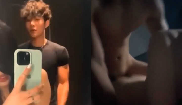 抖音高颜值女神 乔乔乔儿 性爱视频流出！极品脸蛋露点私拍 被男友镜前后入啪啪 香艳到窒息！