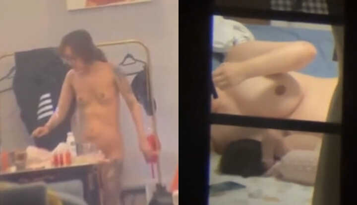 大神窗外偷拍多位空姐合集第二弹 日常洗澡换衣 厕所如厕全记录 啪啪激战应有尽有 真实刺激到爆！ 1