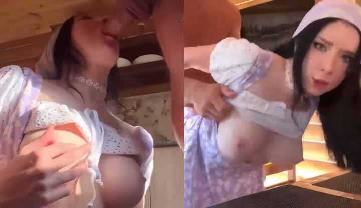 [俄罗斯] SweetieFox-白虎女神 剧情私拍 性感小姨勾引侄子激情乱伦 主动掰穴迎接肉棒抽插！