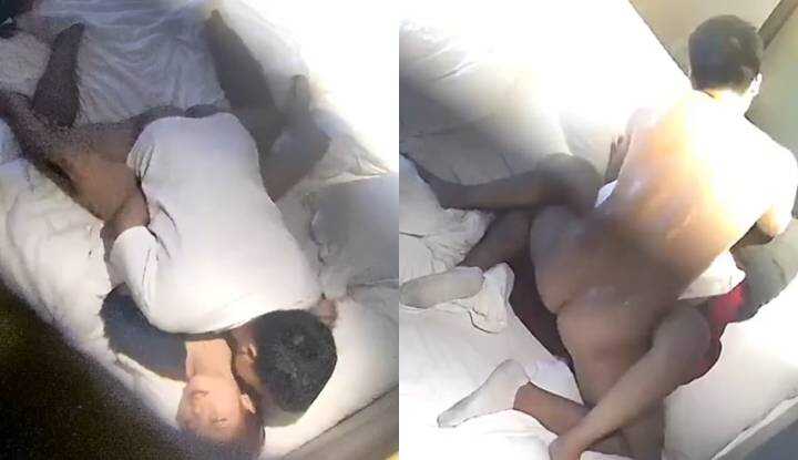 才刚喝醉就发情了，男友还是这么猴急