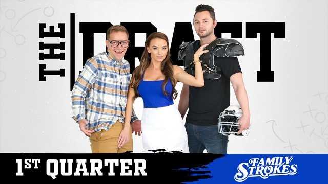 FamilyStrokes - 继母Pristine Edge满足继子以获得梦幻足球选秀Pt.1