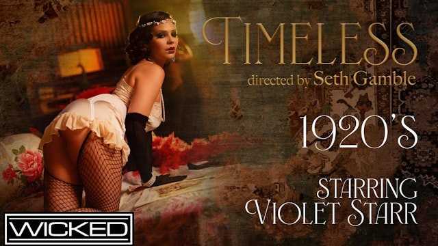 邪恶 - 热辣渔网美女在1920年被狠狠地干了