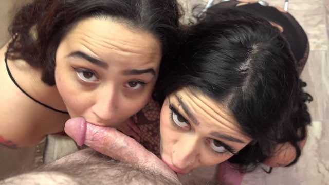 ChickPass 4k - Indigo Dances 和 Luna Baby 让 Logan 开心起来，带来一些头部按摩