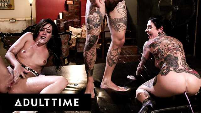 成人时间 - 惠特尼赖特、胡安卢乔和乔安娜安吉尔的疯狂肛交三人行